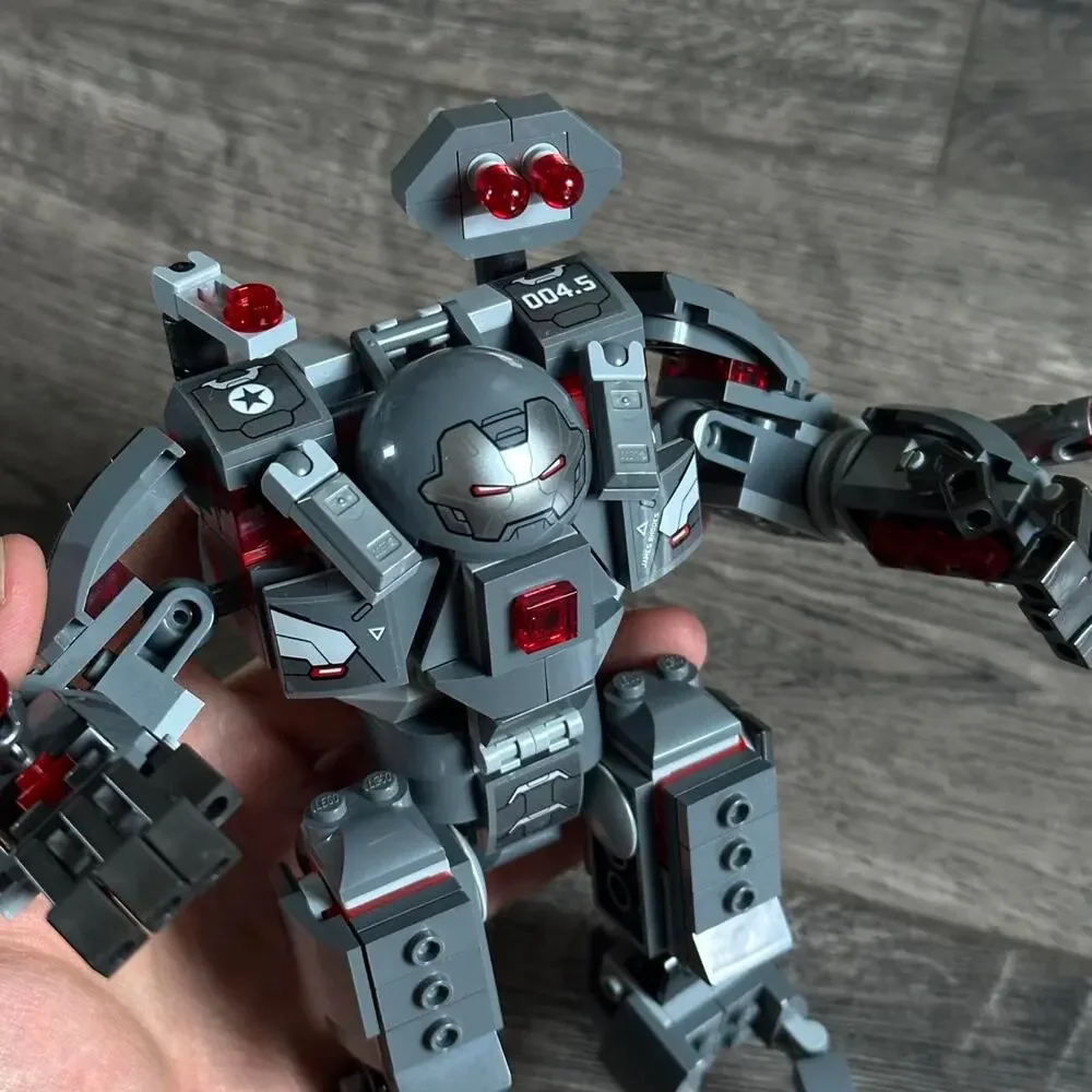 2019 Retired LEGO Marvel 76124 Infinity War War Machine Buster Set - Incomplete